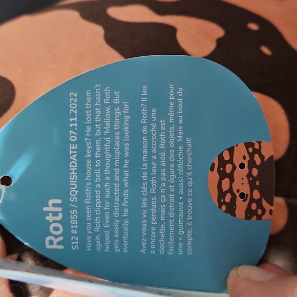 Squishmallows Roth Desert Collection Gila Monster 12in Light Orange Brown - Picture 10 of 10